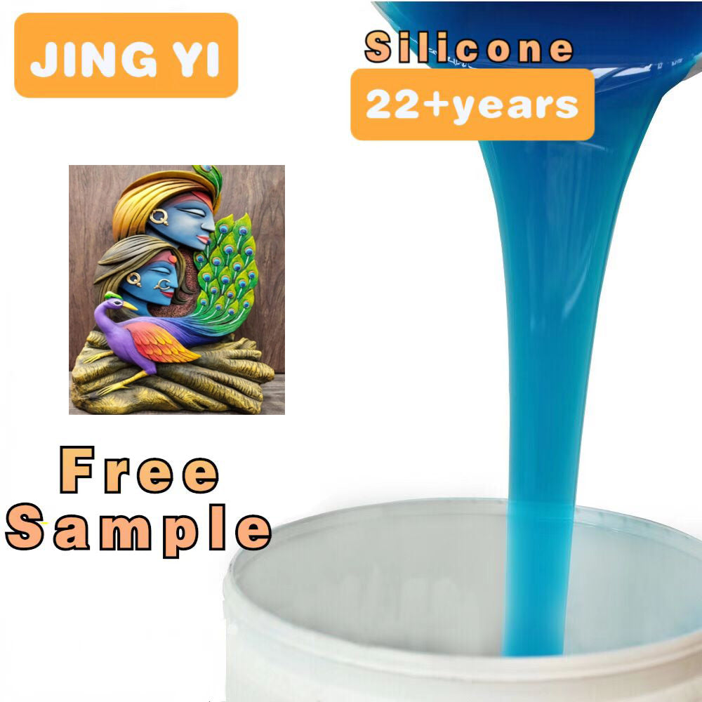 Excellent RTV Liquid Silicone for Resin Crafts Mold Making Fast Delivery One-stop Service High Quality Tin Cured Silicone Rubber