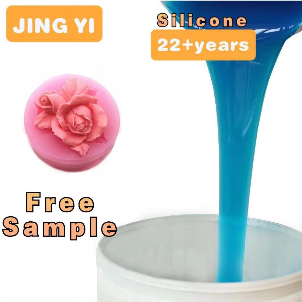 Spot Sales Free Sample Silicone Rtv Mould Making Two Component Liquid Silicone Rubber for Candle Soap Molds Moldes De Silicona