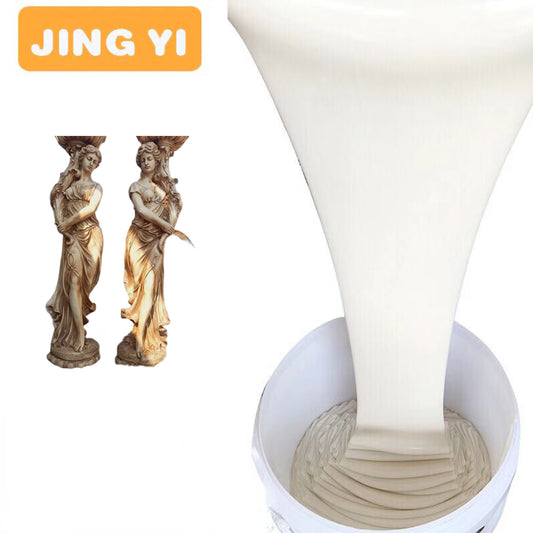 Top Liquid Silicone for Sculpture Large Angel Statue Mold Concrete Stone Sculpture Humanoid Mold Hot Sale RTV 2 Silicone Rubber