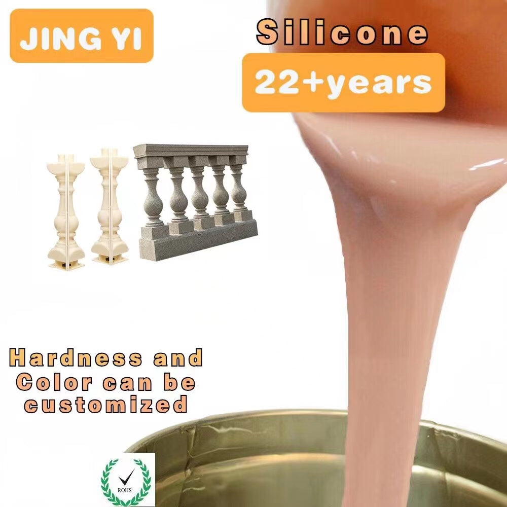 Factory Direct Production Price of Raw Material Liquid Silicone Rubber for Mold Making Cement Roman Column Mold Silicone Rubber