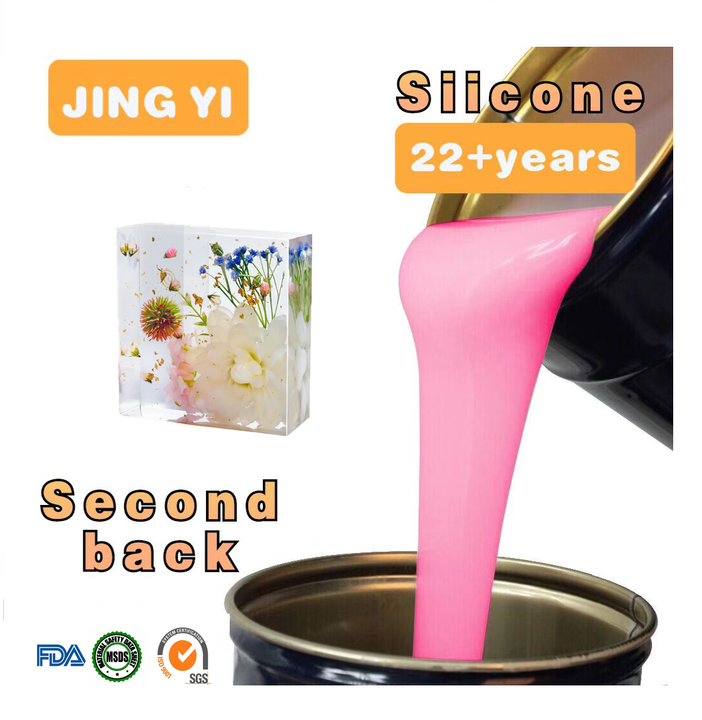 High Transparent Liquid Silicone Rubber for Epoxy Resin 3D Art Resin Casting DIY Crafts Artwork Molding Silicone Rubber