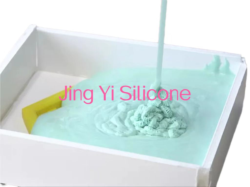 2023 Factory Cheap Industrial Grade 3d Wall Mold Liquid Rubber Silicone for Gypsum Mold Concrete Stone Molds Silicone Rubber