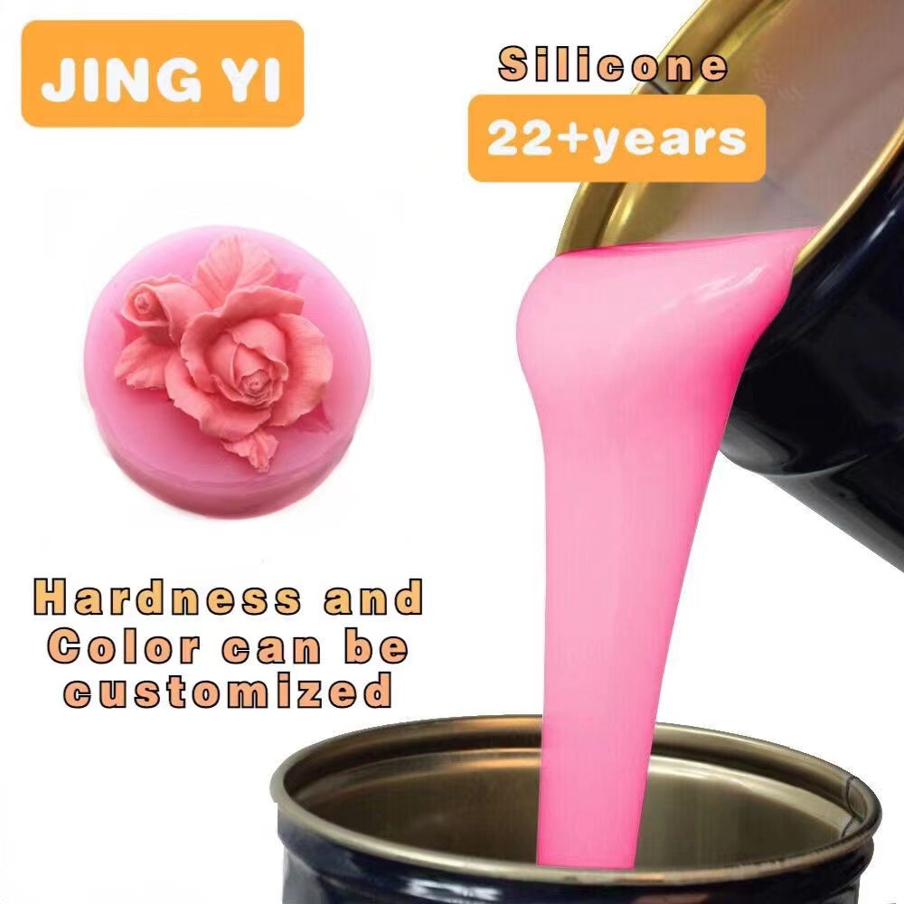 Spot Sales Free Sample Silicone Rtv Mould Making Two Component Liquid Silicone Rubber for Candle Soap Molds Moldes De Silicona