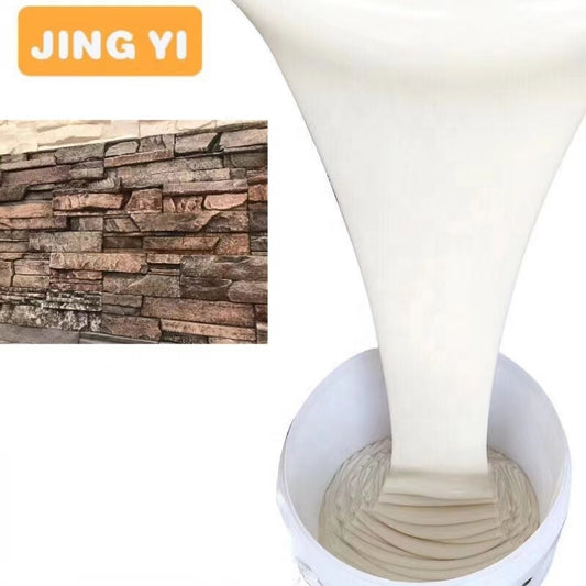 Pattern Is Seen clear Spot Sales 100% Safe RTV Silicone Rubber Mold Making 2 Part Liquid Silicone Rubber for Stone Molds Making