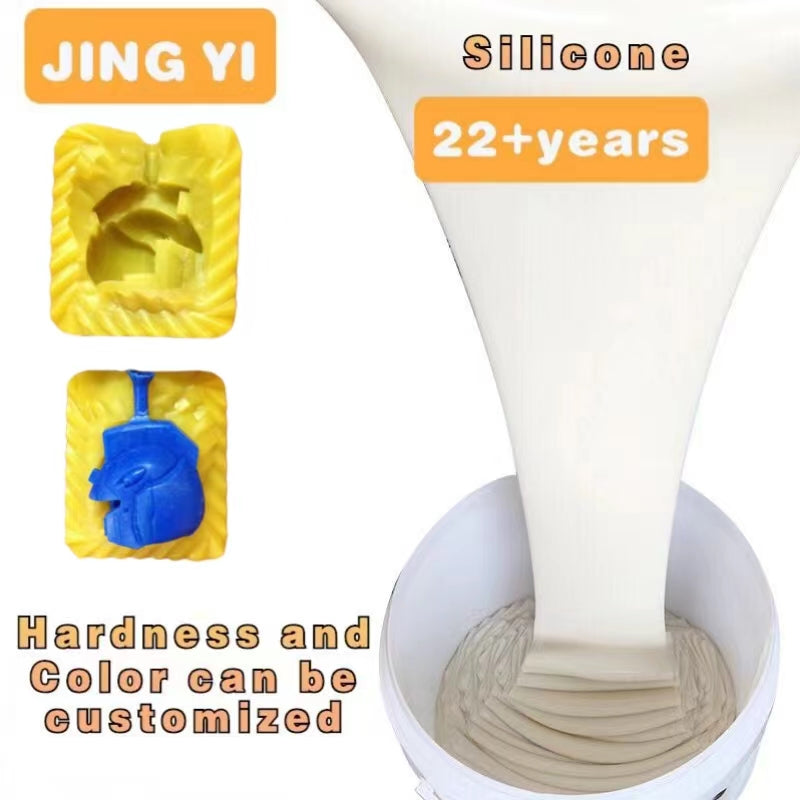 Free Sample White Rtv2 Silicone for Candle Making Liquid Silicone Rubber for Resin Molds