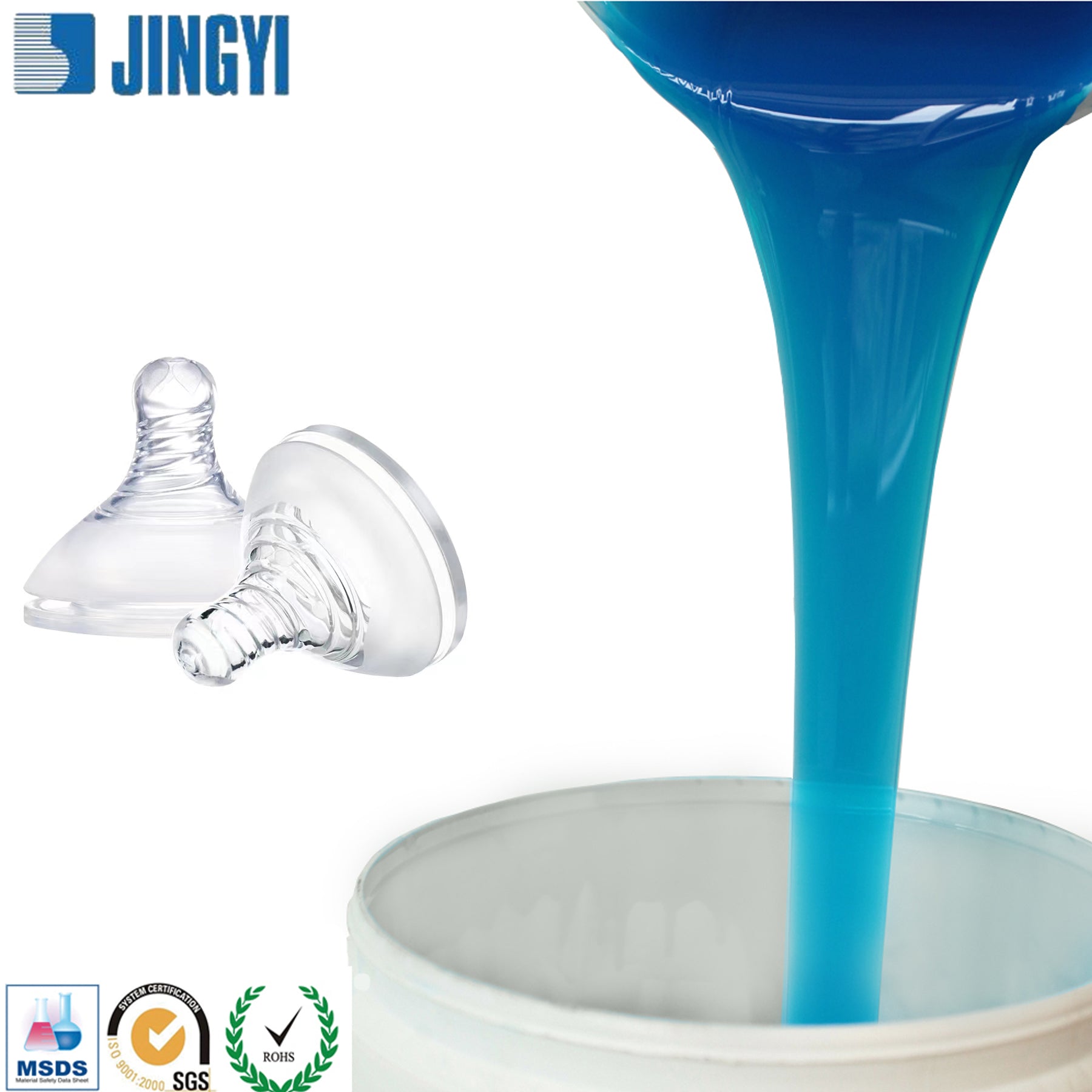 Factory Direct Sales Silicone Rubber for Human Body Mold Making Soft Silicone for Making Pacifier