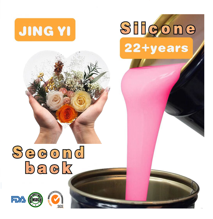 High Transparent Liquid Silicone Rubber for Epoxy Resin 3D Art Resin Casting DIY Crafts Artwork Molding Silicone Rubber