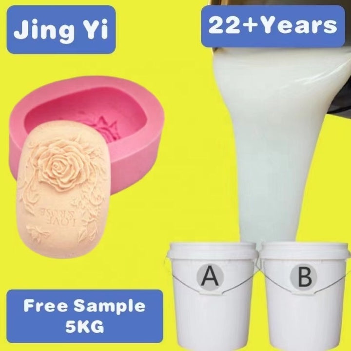 Trending Products 2023 New Arrivals Good Mold Release Property Silicone Rubber for Rose Soap Mold DIY Easy Mold Silicone Rubber