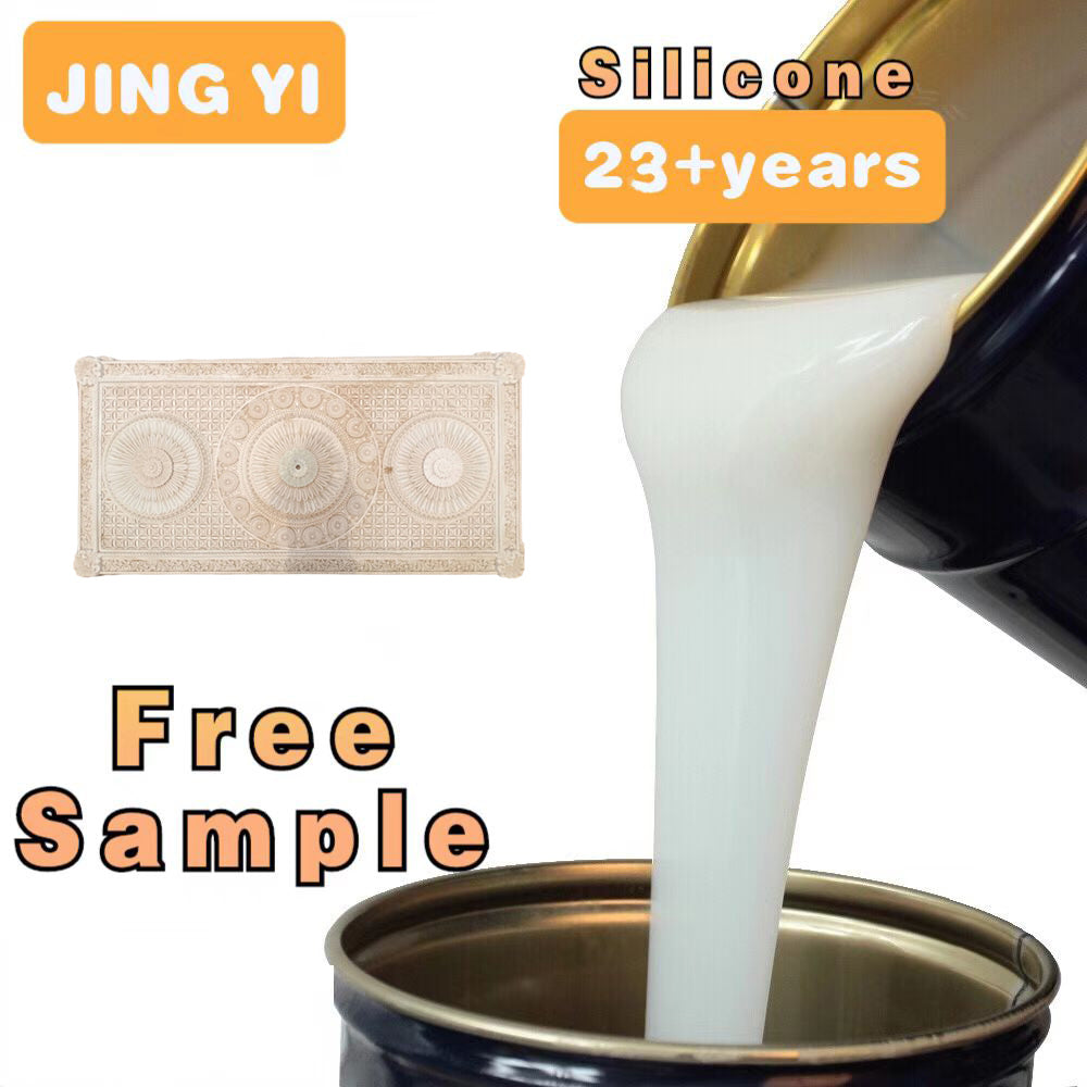 Hot Sale Liquid Mold Silicone for Gypsum Mold Making with Pattern Is Seen Clearly Fast Delivery Tin Cured Silicone Rubber