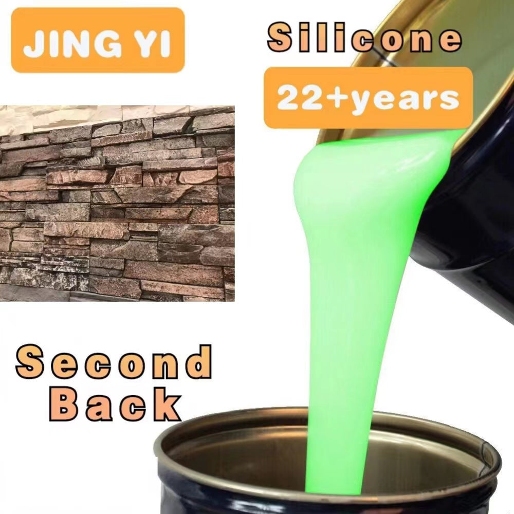 Pattern Is Seen clear Spot Sales 100% Safe RTV Silicone Rubber Mold Making 2 Part Liquid Silicone Rubber for Stone Molds Making