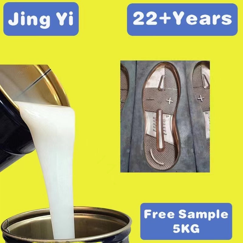 Free Sample 5KG RTV2 Shoe Sole Molds Making Liquid Silicone Rubber Silicone Rubber for Shoe Sole Mold Making Moldes De Silicone
