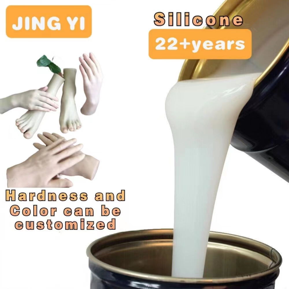 Factory Direct Sale Transparent Rtv2 Silicone Rubberfor Silicone Prosthetics New Style Platinum Human Body Soft Silicone Rubber