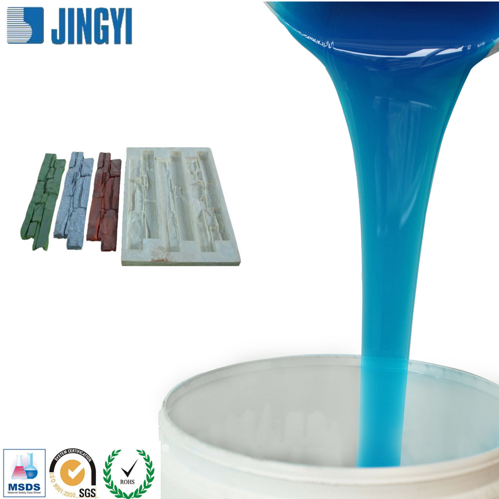 Good Mold Release Property Liquid Silicone for for Gypsum Statues Mold Making RTV Silicone for 3D Wall Concrete Brick Mold