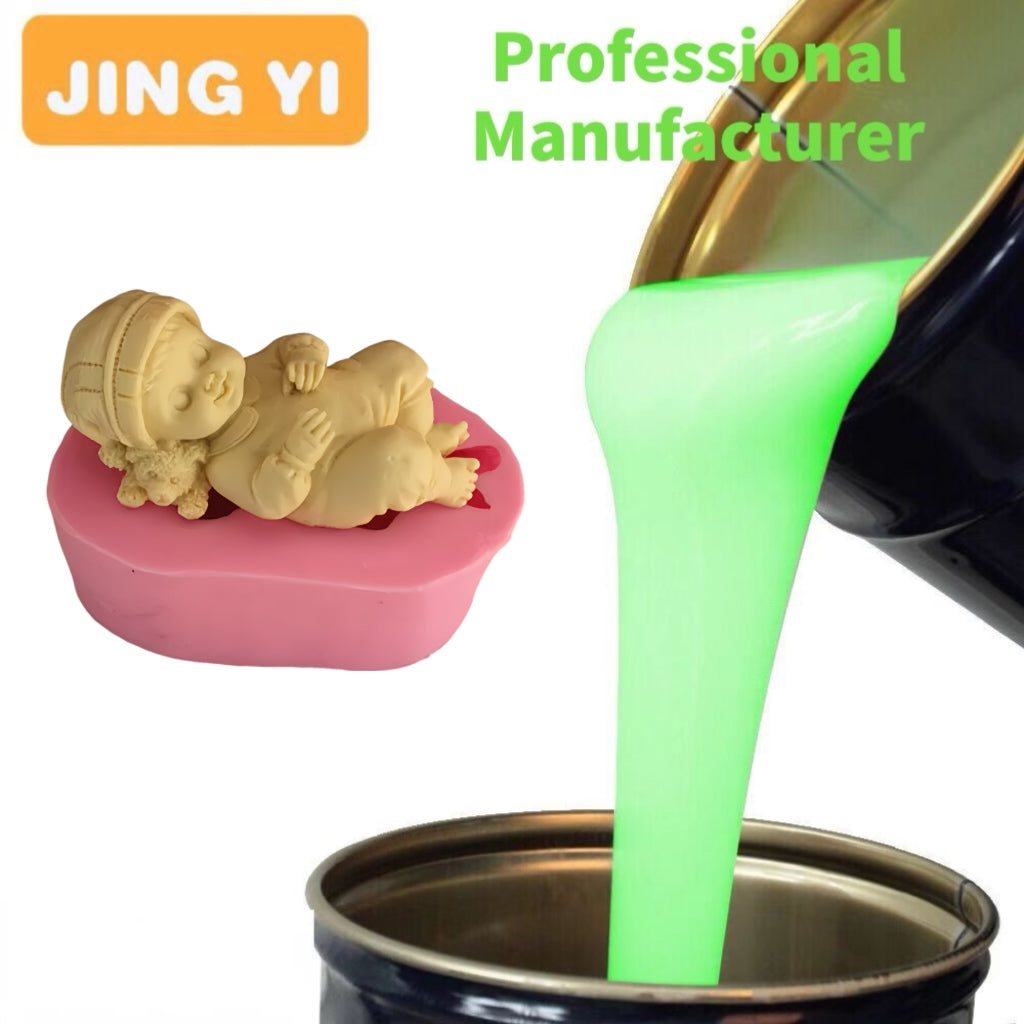 Good Mold Release Property Clear Sleeping Baby Liquid Silicone Rubber for Soap Cake Craft Mold Making