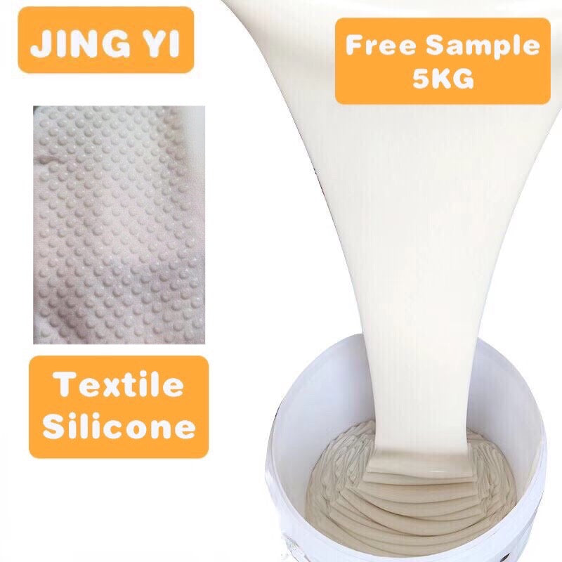 Hot Sale Factory Direct Production Liquid Silicone for Fabric Platinum Cured Transparent Silicone Rubber for Yoga Sock