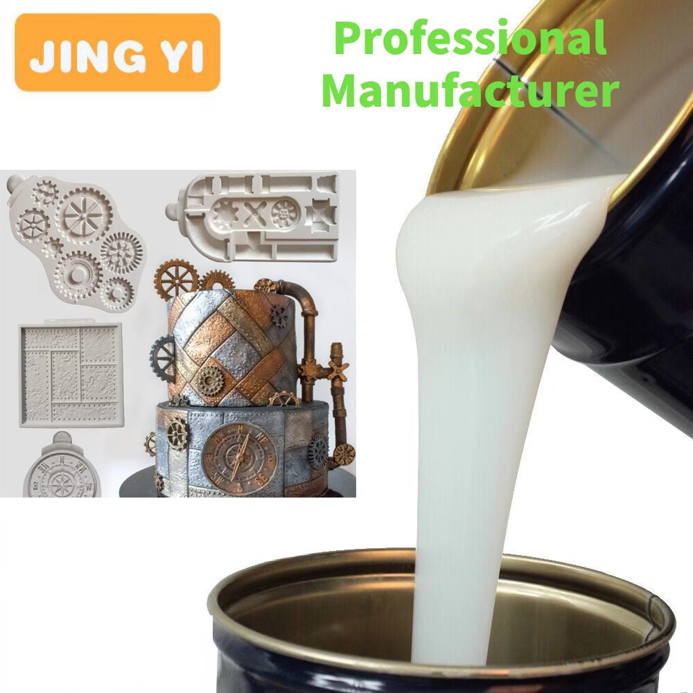 China Factory Wholesale Food Grade Silicone for Cake Molds Adequate Stock Platinum Cured Liquid Molding Silicone Rubber