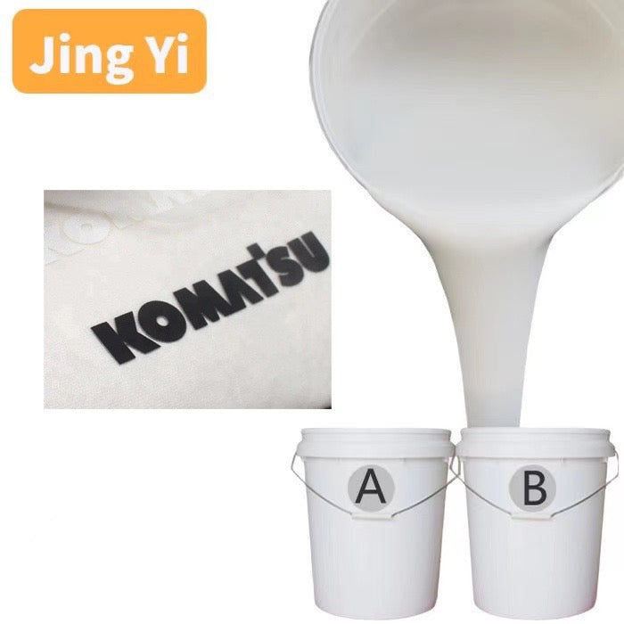 Trending Products 2024new Arrivals Liquid Silicone Rubber Paste White Clear Water Based Fabric Foil Screen Printing for Silicone