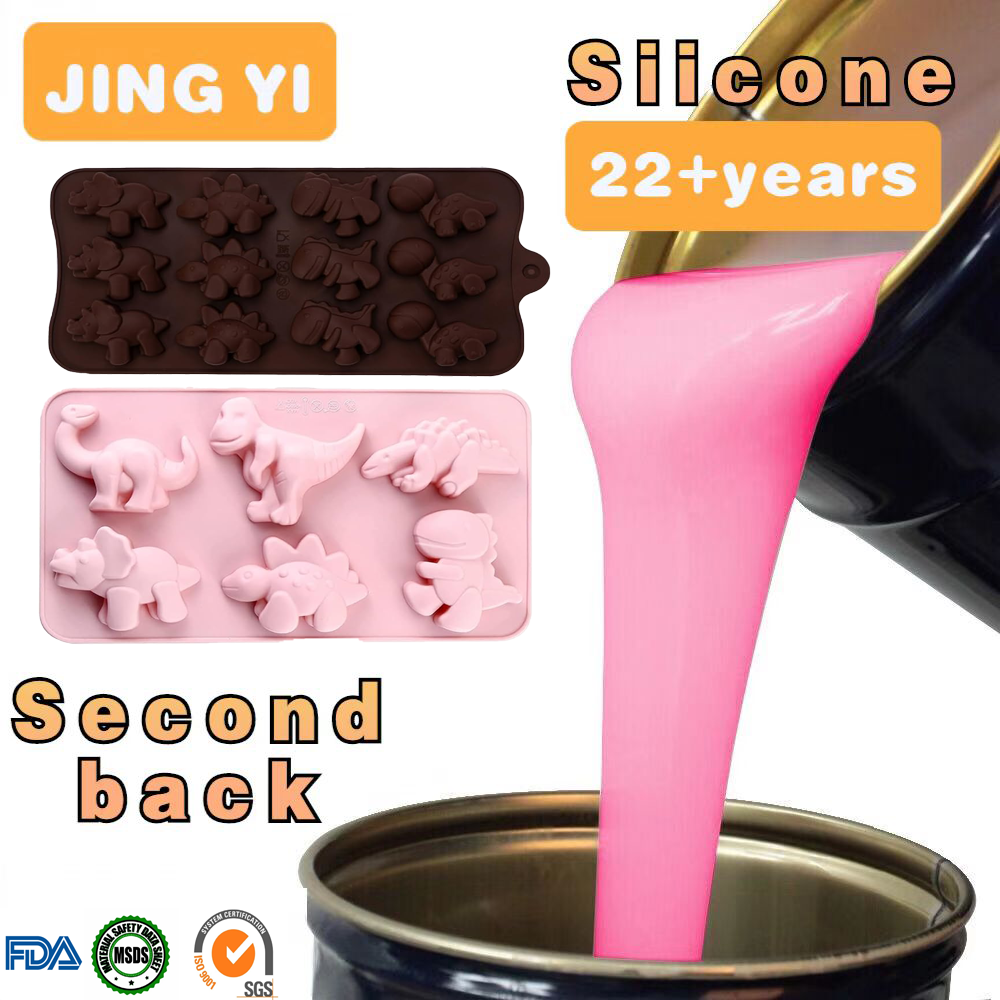 Factory Wholesale Food Grade Liquid Silicone Rubber for Food Molds RTV2 High Tear Rubber Candy Chocolate Silicon Molding