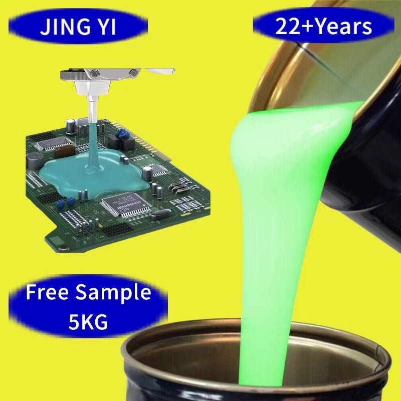 Free Sample 5KG Liquid Silicone Rubber Insulation for Power Moduld Circuit Board Pcb Transformer Instruments Moldes De Silicona