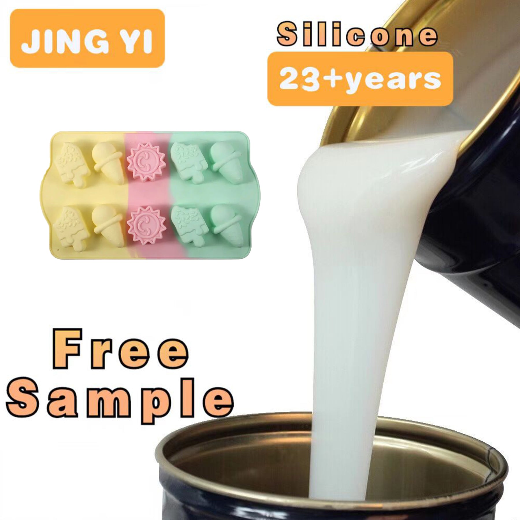 Over 22 Year Food Grade Silicone Rubber Clear Candy Cake Mold Chocolate Mold ,Bread Mold