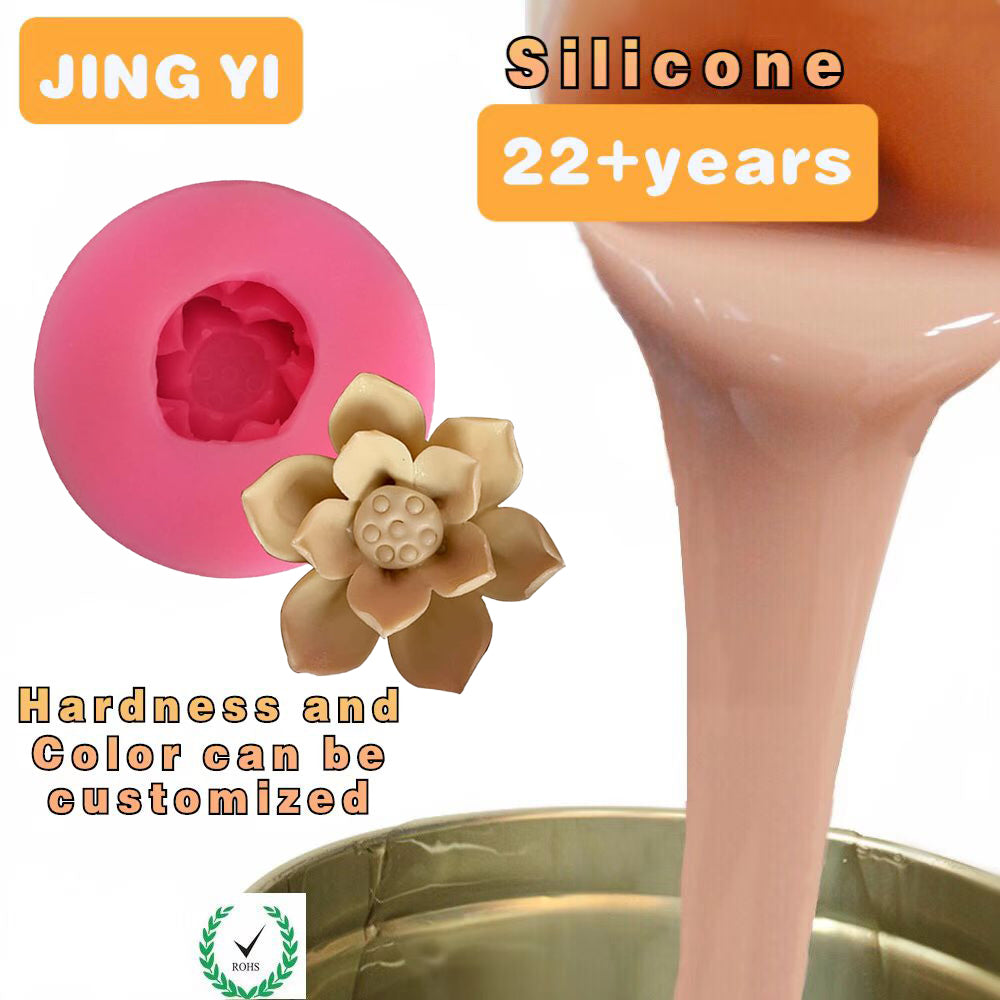 Factory Sales Clear Mold Texture Tin Cured Silicone for Small Arts Molds Fast Delivery Mould Making Liquid Silicone Rubber