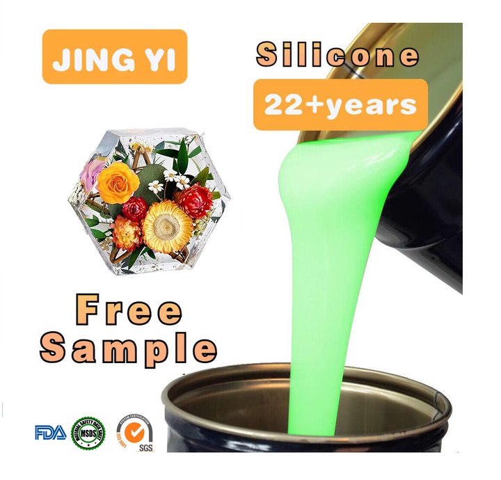 New Design Silicone Rubber for Resin Specimen Crafts 3D Epoxy Flower Craft Floral Gift Collectibles Silicone Rubber Material