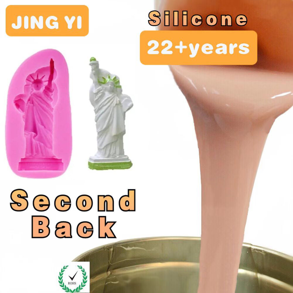 Free Sample Tin Cured Liquid Silicone Rubber for Candle Gypsum Molds Making RTV 2 Silicone Rubber Raw Material