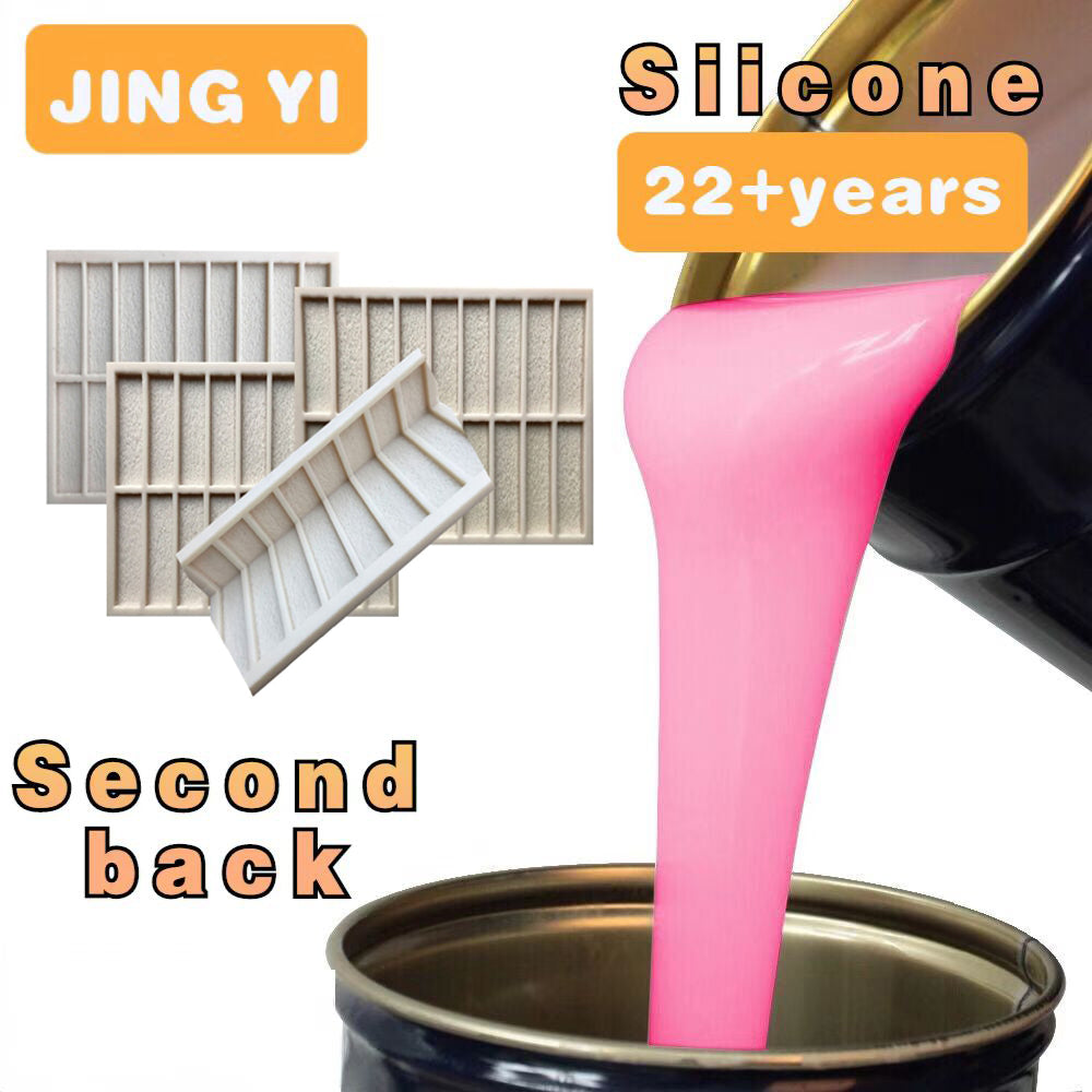 China Best Price Silicone Rtv One-stop Service High Tear Strength Liquid Silicone Rubber for Gypsum 3d Wall Panel Molds Silicone
