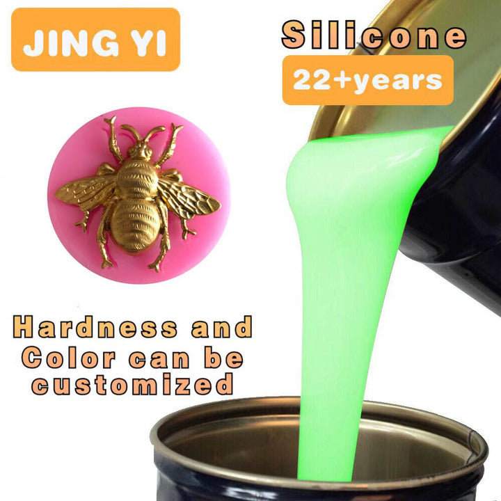 2023 New RTV2 Platinum Silicone Rubber for DIY Insect Beetle Shape Silicone Mold Factory Wholesale Epoxy Resin Molds Silicone