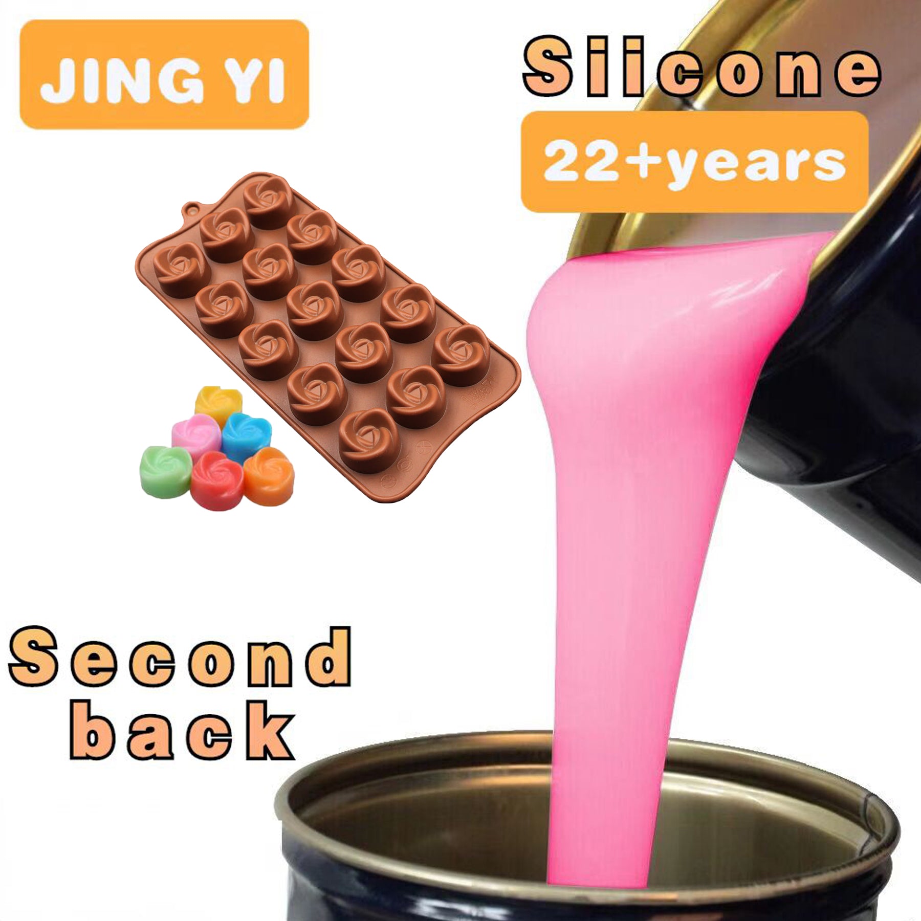 Over 22 Year Experience Food Grade Liquid Silicone Rubber Addition Cured Silicone Rubber for Making Candy Cake Mold