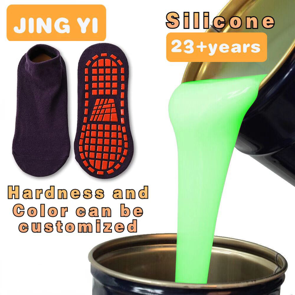 2024 New Style Adequate Stock Liquid Silicone for Non-slip Socks Chinese Factory Cheap Industrial Grade Dotting Silicone