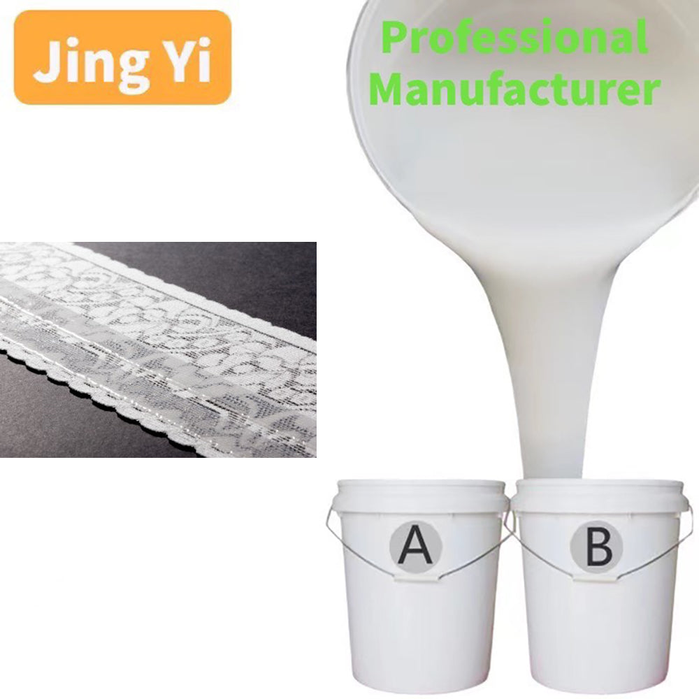 Hot Sale Liquid Fabric Silicone Printing for Underwear Anti Slip Lace Silicone Rubber Factory Wholesale Textile Silicone
