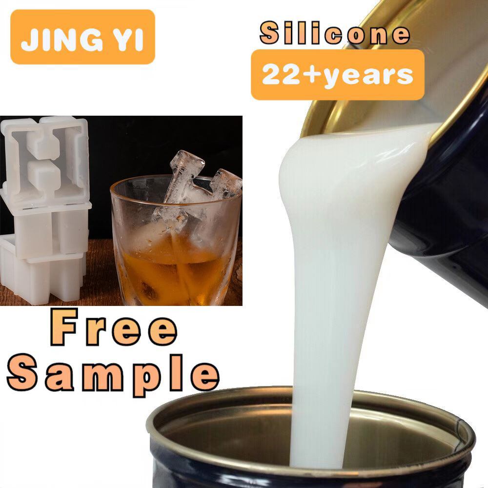 High Quality Platinum Silicone for Ice Cube Mold Liquid Silicone Rubber for Food Grade Letter Mold Wholesale Rtv Silicone Rubber