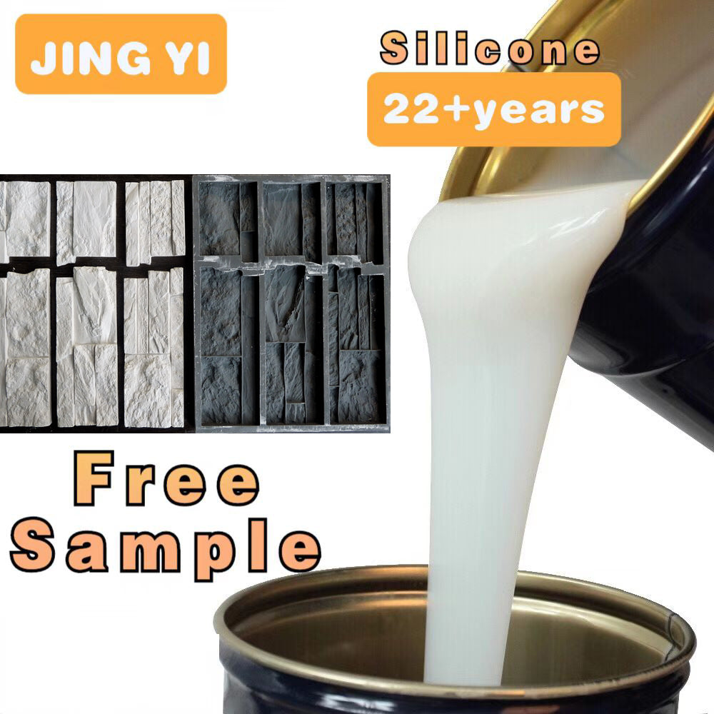 Fast Delivery Top Rtv 2 Mold Making Liquid Silicone Rubber for Wall Panels Gypsum Mold Plaster Artificial Stone Molds Silicone
