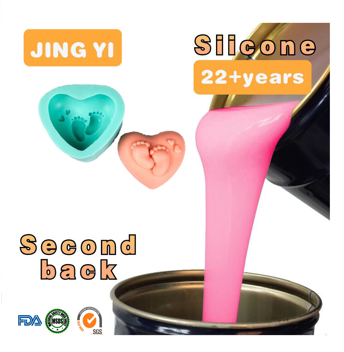 Wholesale Liquid RTV Silicone Rubber Raw Material for Gypsum Sculpture Mold Making Favors Hand Casting Silicone Molds
