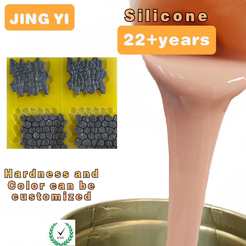 One-stop Service Rtv Silicone Liquid for Artificial Stone Mold Wall Panels Mold Factory Wholesale Prices Liquid Silicone Rubber