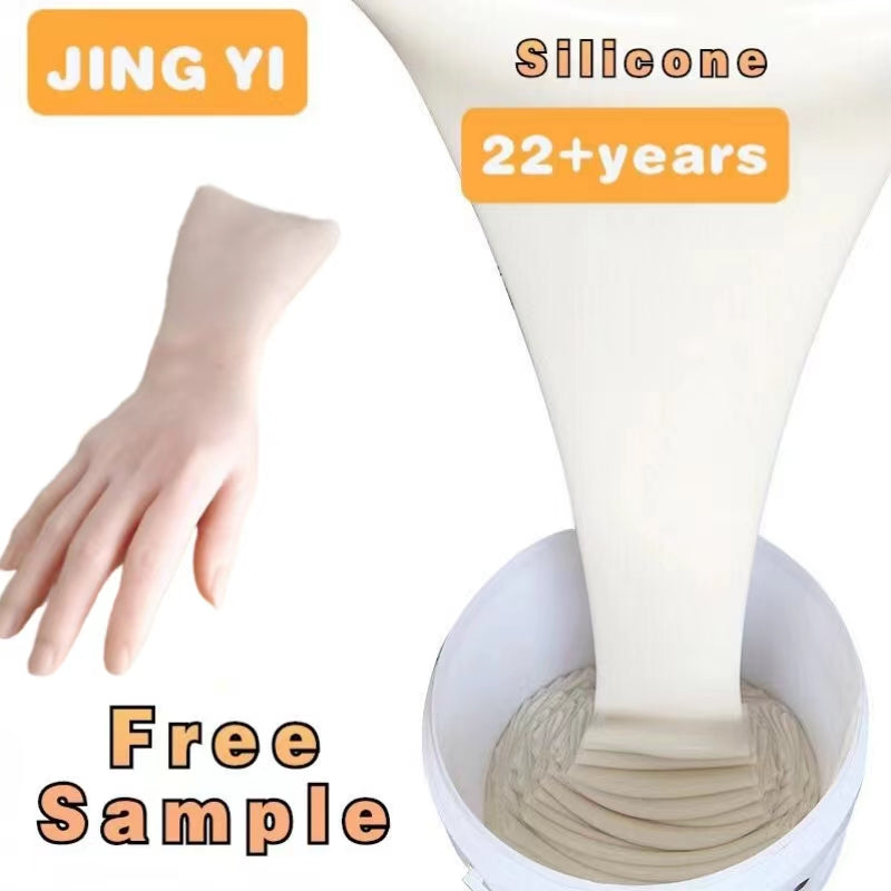 Silicone Manufacturer New Style Food Grade Silicone Rubber for Prosthetic Hand Human Body Custom Make RTV2 Silicone Rubber
