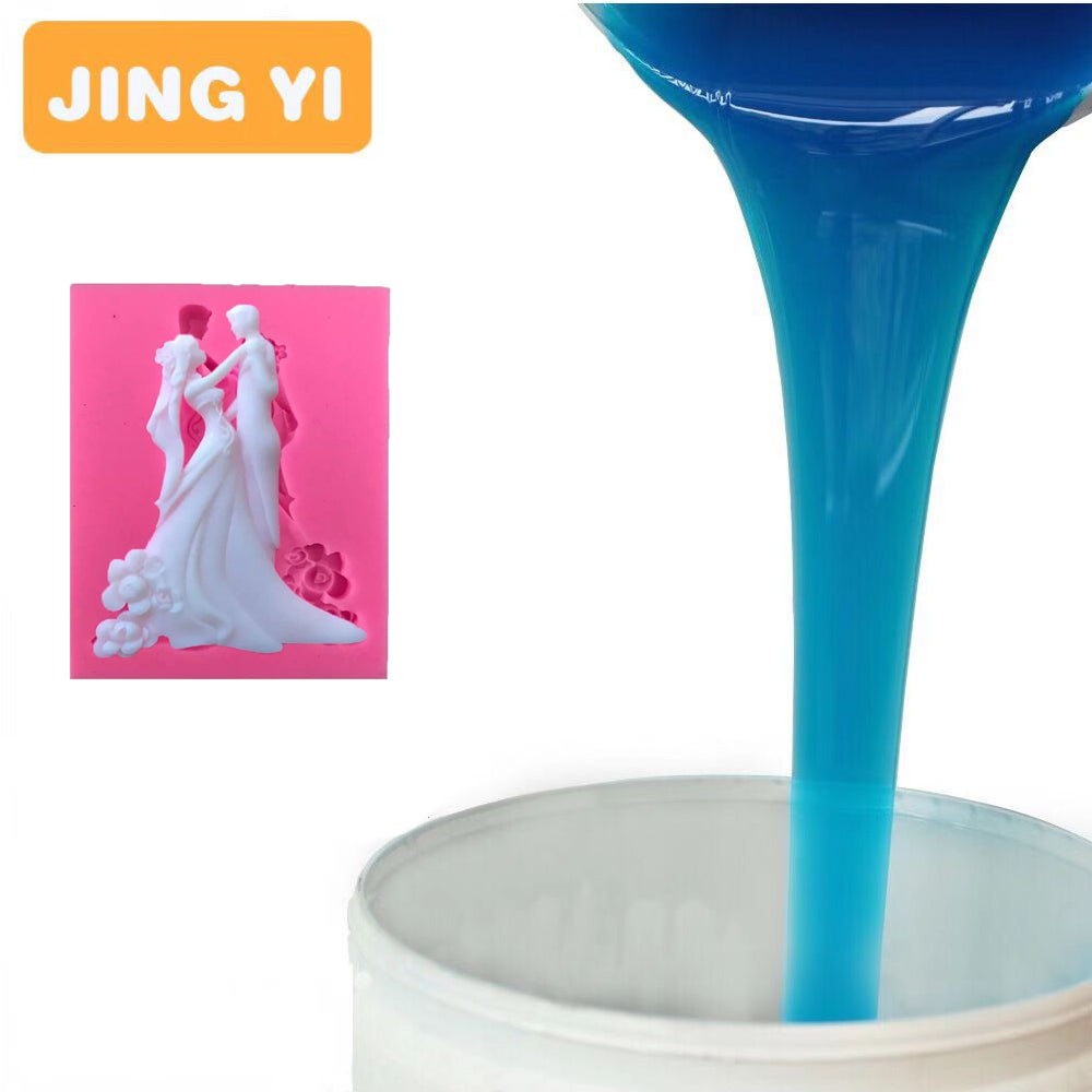 New 2024 Excellent Elongation Rtv 2 Liquid Silicone Rubber for Mold Making Polyurethane Resin Crafts Molds Silicon for Resin Art