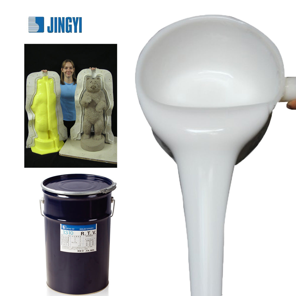 Good Mold Release Property Liquid Silicone RTV2 Silicone Rubber for Concrete Candle Casting Molds Making