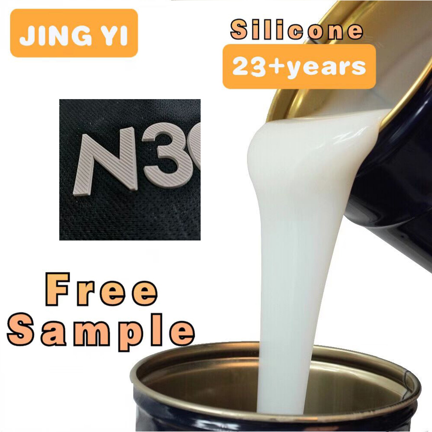Liquid Silicone for 3D Heat Transfer Silicone Textile Printing ,Embossing Silicone Paste Clothing T-Shirt
