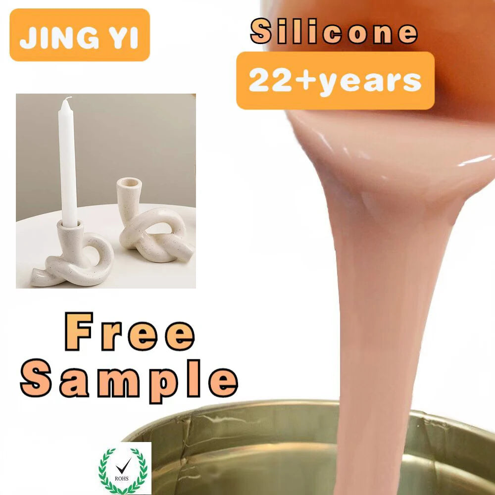 Free Sample Rtv 2 Silicone for Making Candle Gypsum Molds Silicone Raw Material for Kinds of Molds