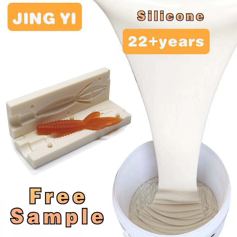 2023 Liquid Rtv Silicone Rubber for Mold Making New Style RTV2 Silicone Rubber for Soft Bait Fish Mold Wholesale Silicone Rubber