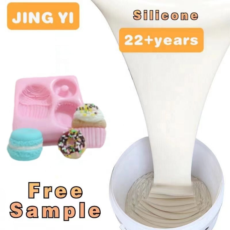 New Trending Products 2023 Food Grade Transparent Silicone Rubbers for Cake Mold DIY Candy Mold 1:1 Mix Liquid Silicone Rubber