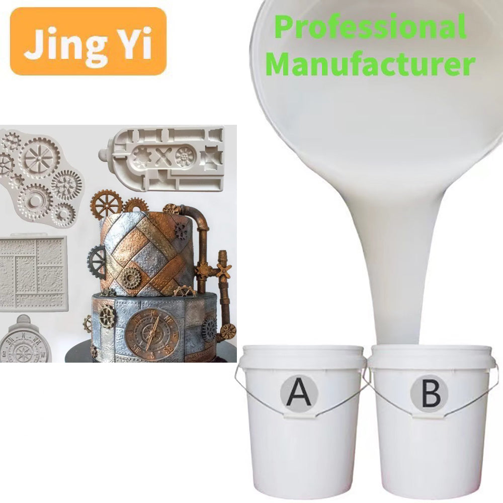 China Factory Wholesale Food Grade Silicone for Cake Molds Adequate Stock Platinum Cured Liquid Molding Silicone Rubber