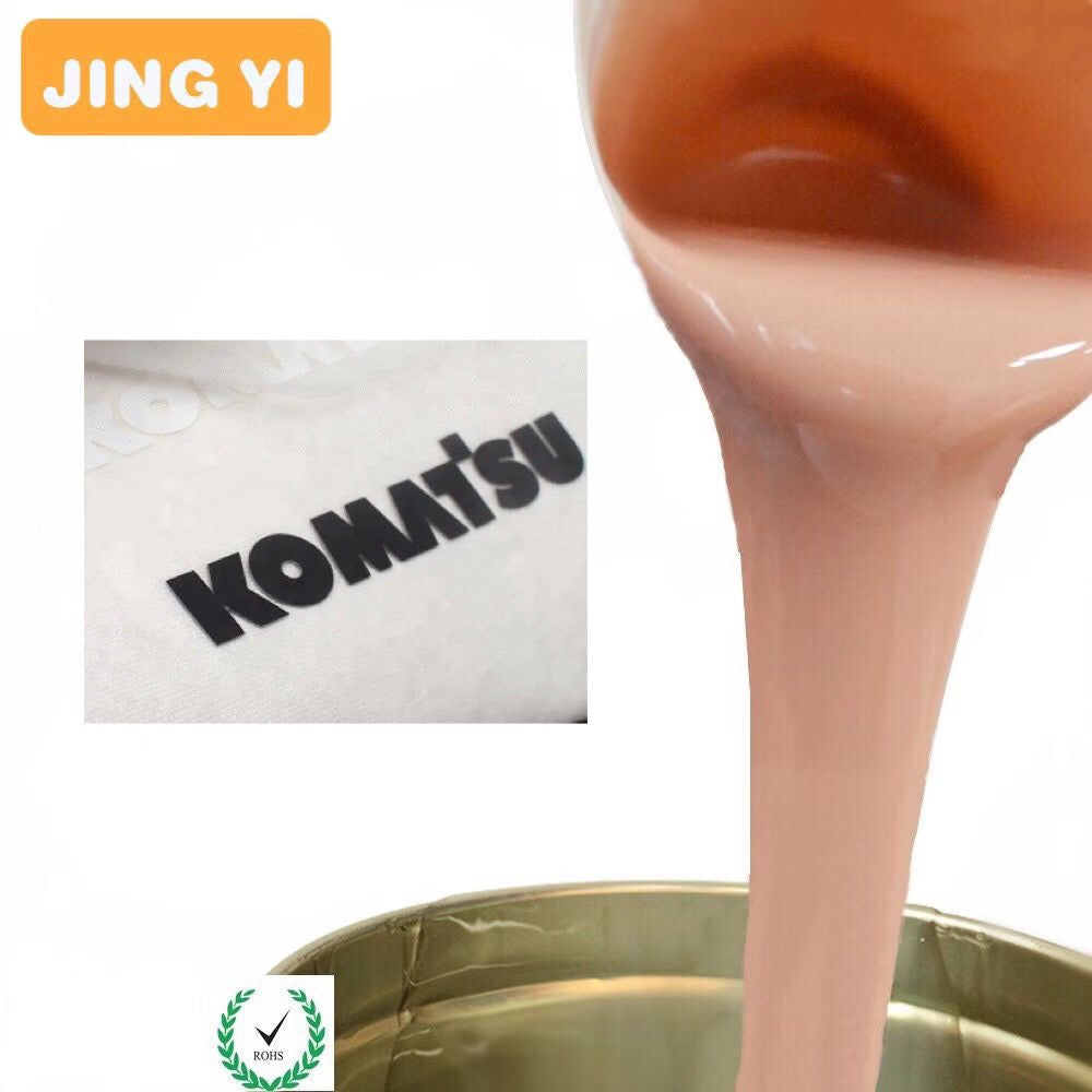 Trending Products 2024new Arrivals Liquid Silicone Rubber Paste White Clear Water Based Fabric Foil Screen Printing for Silicone