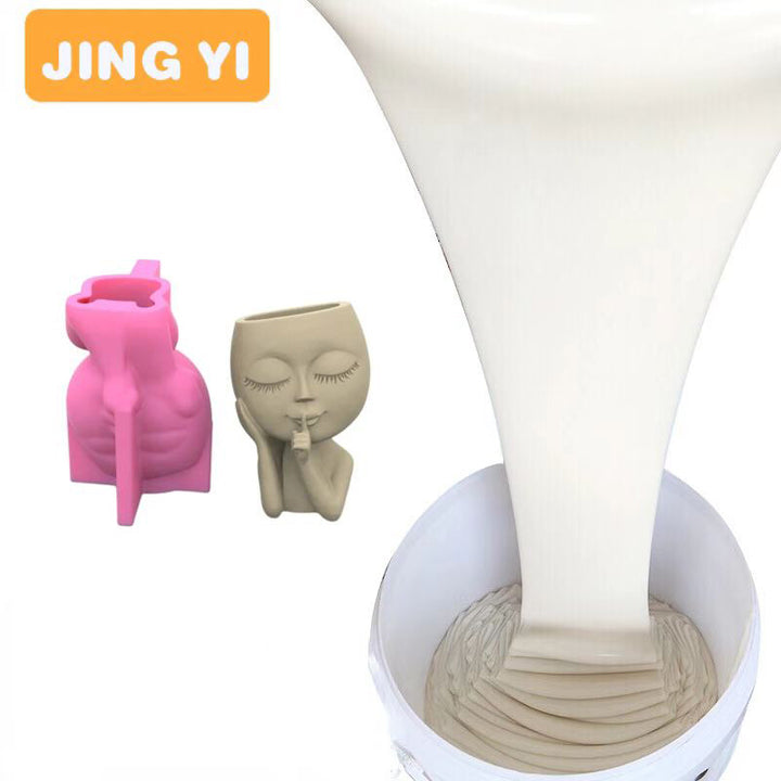 Silicone Manufacturer Cheap Price Wholesale Liquid Silicone for Flower Pot Concrete Mold Statue Cement Mold RTV2 Silicone Rubber