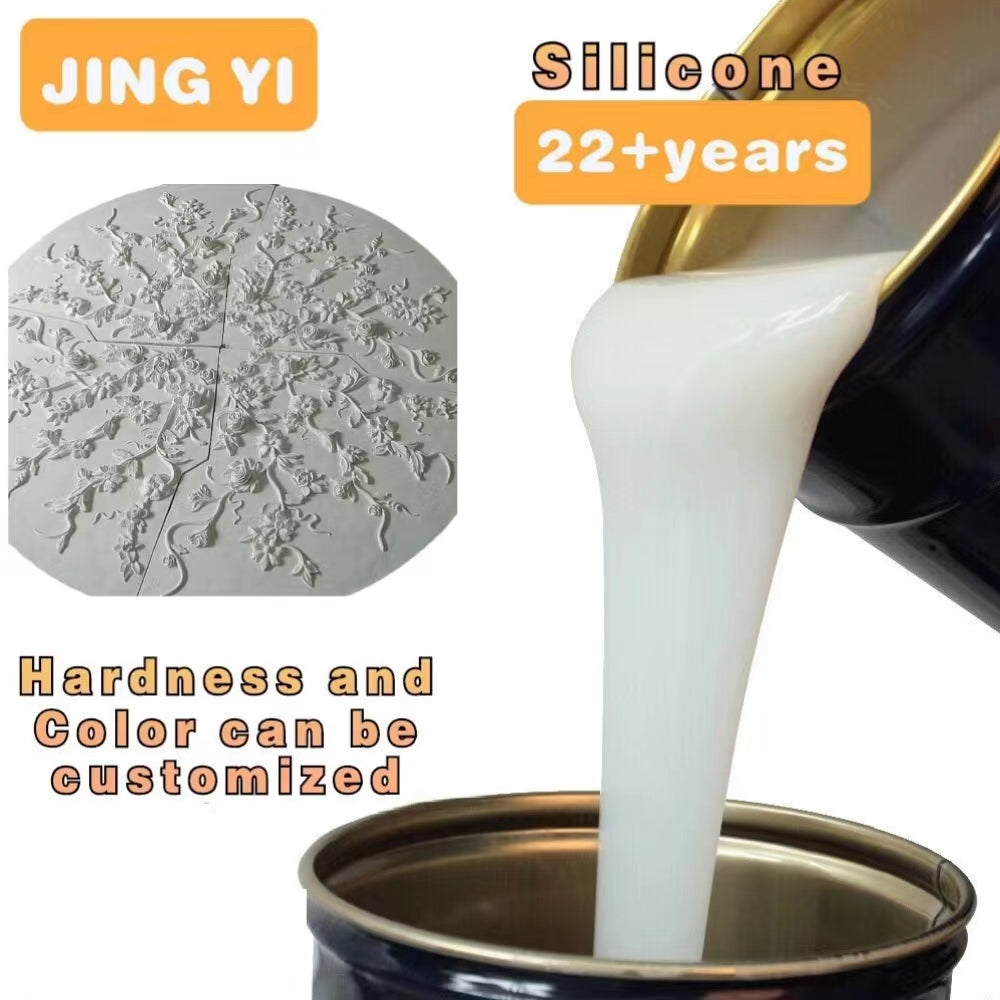 High-Quality Materials Versatile Liquid Silicone Rubber for Concrete, Gypsum, and Plaster Molds - Silicone Rubber for Molds