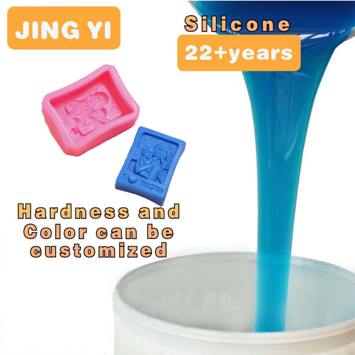 Fast Delivery 10 Shore a Soft White Silicone Rubber Rtv Casting Silicone for Making Candle Mold ,soap Mold