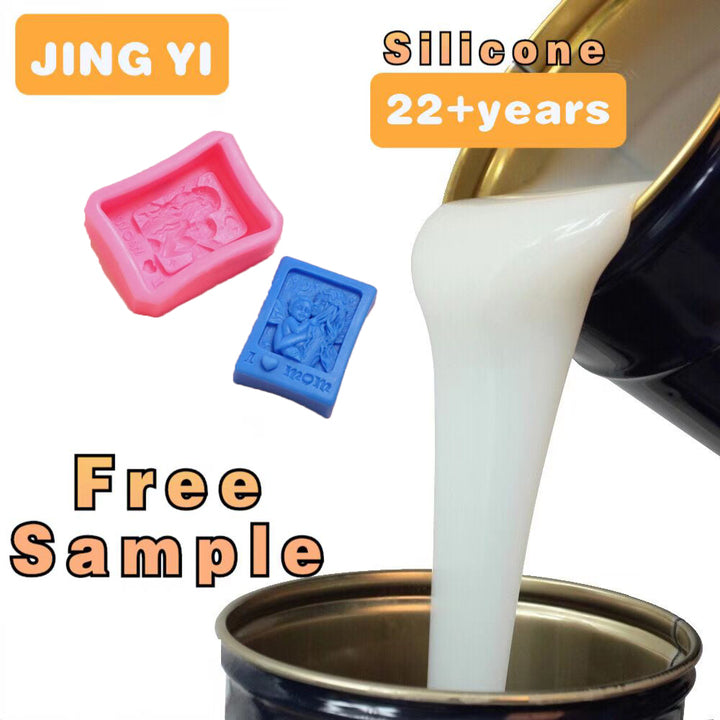 Fast Delivery 10 Shore a Soft White Silicone Rubber Rtv Casting Silicone for Making Candle Mold ,soap Mold