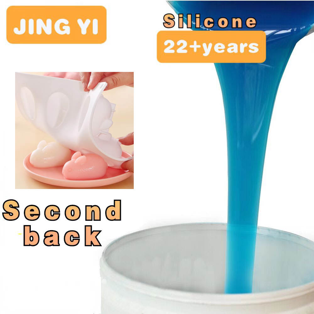 2023 New Launch Platinum Silicone for Jelly Mold Making 3D Rabbit Shape Silicone Jelly Mold Spot Sale Food Grade Silicone Rubber
